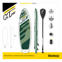 Bestway Hydro-Force SUP  River Board-Set Kahawai mit Paddel