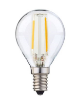 Hellum LED-E14 Tropfenlampe 2700K 1,8W 180lm klar