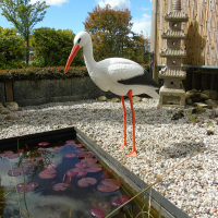 Ubbink Storch, inkl. Erdspieß, H 87 cm