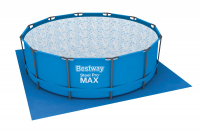 Bestway Flowclear PE-Bodenplane 396 x 396 cm