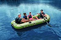 Bestway Hydro-Force Schlauchboot Komplett-Set Voyager X4 350 x 145 x 49 cm