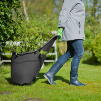 Ubbink Gartenabfalltrolley - PE, grau all in one, 65 l