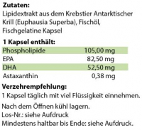 XAXX HC OMEGA Krillölkapseln, Inhalt 30 Stück