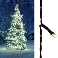 LED-Weihnachtsbaumlichterkette, 32 warmweiße LEDs